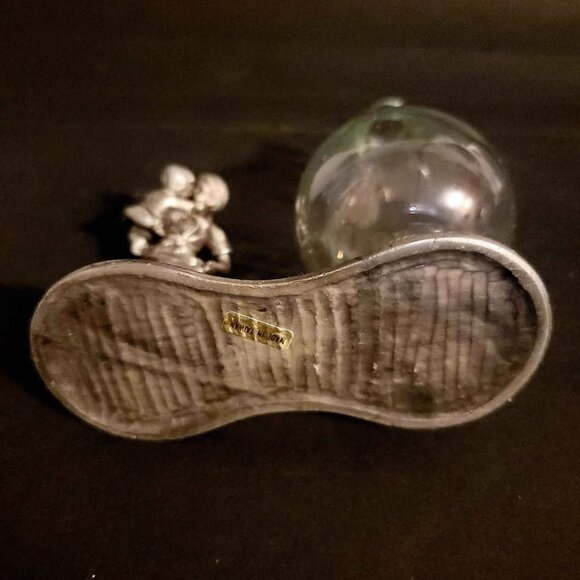 Vintage Fine Pewter Figurine Candle Holder - Picture 6 of 9